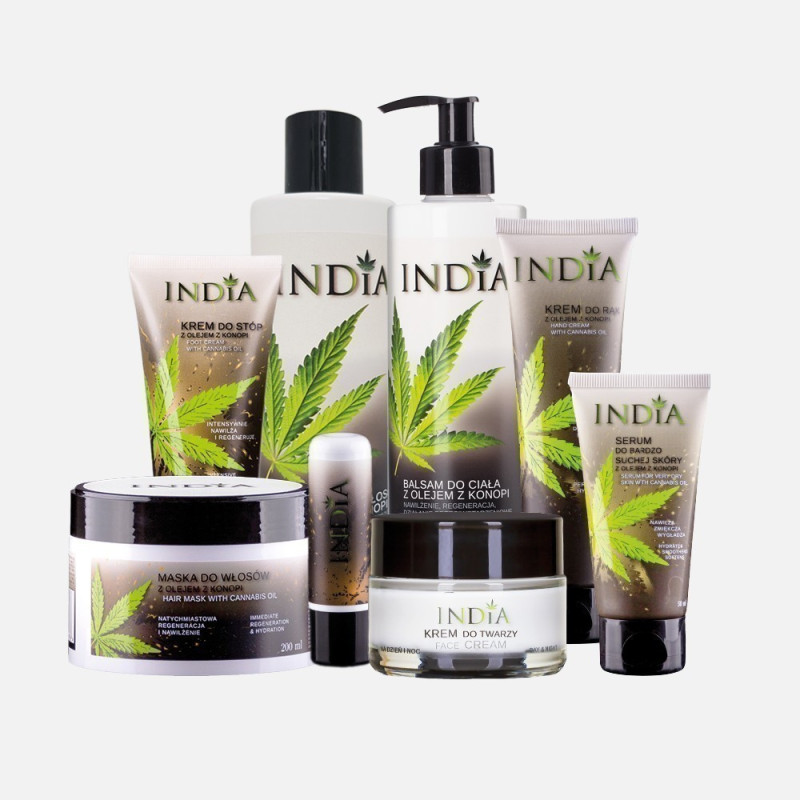 Super gift set - skin and hair care with hemp