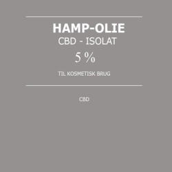ISOLATE  5% 500 mg CBD